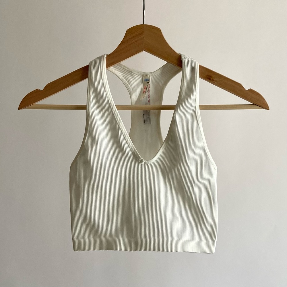 Free People Movement Free Throw Cropped Tank Bra